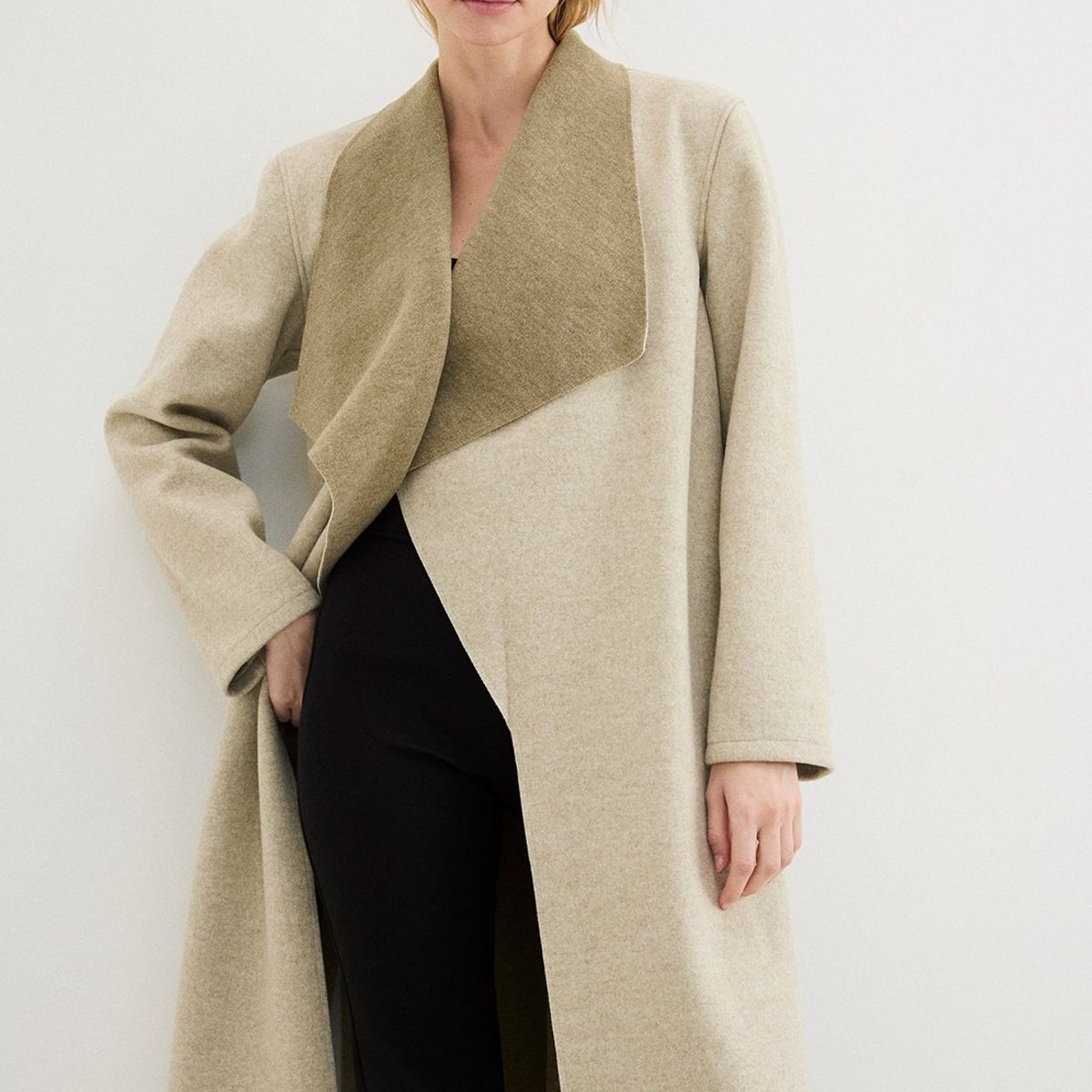 ASH - Abrigo Verde Musgo Mujer Ash