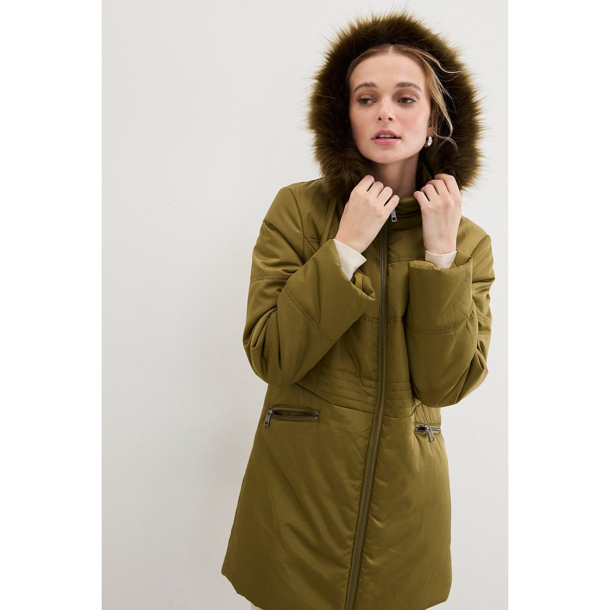 ASH - Parka Verde Musgo Mujer Ash