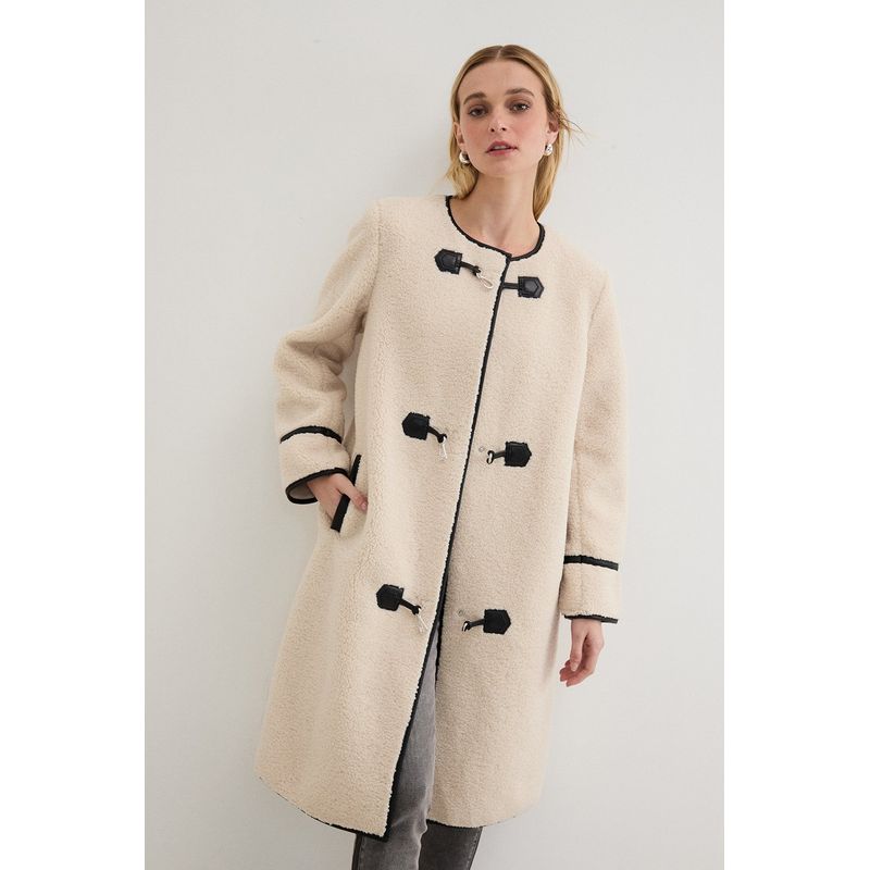 ASH - Chaqueton Beige Mujer Ash