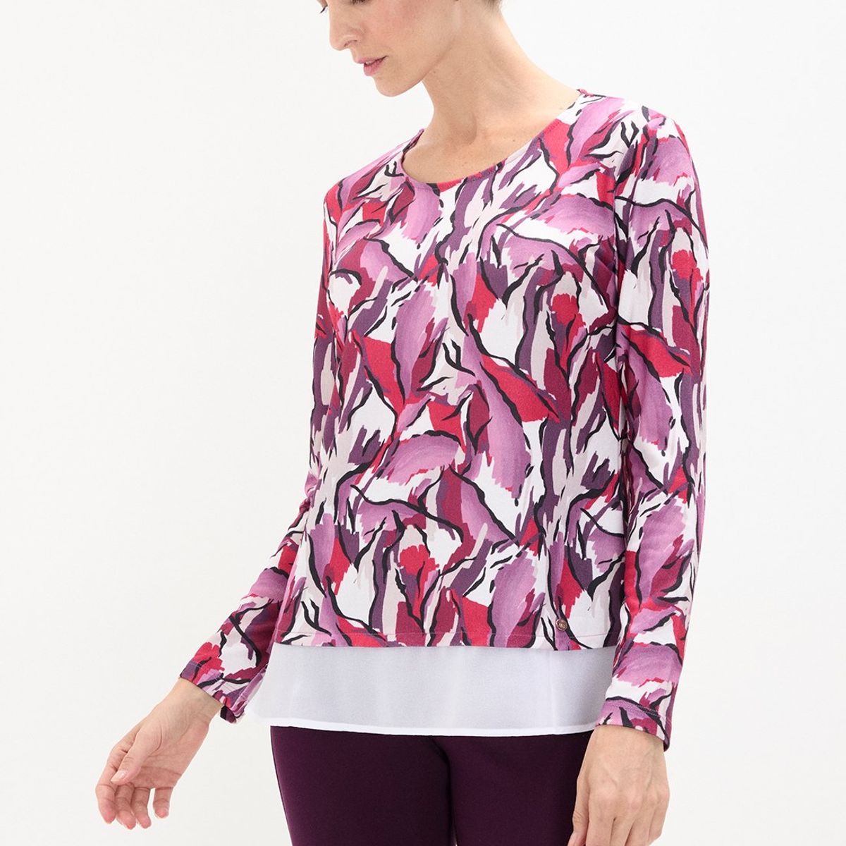 MA GRIFFE - Polera Manga Larga Negro Mujer Magriffe