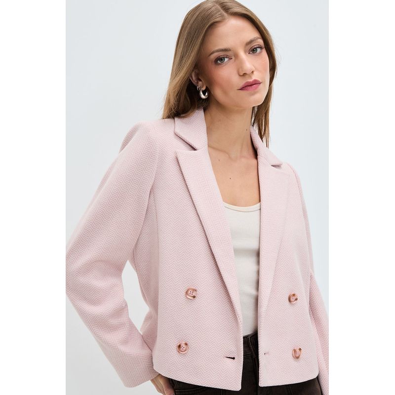 IO - Chaqueta Rosado Mujer Io