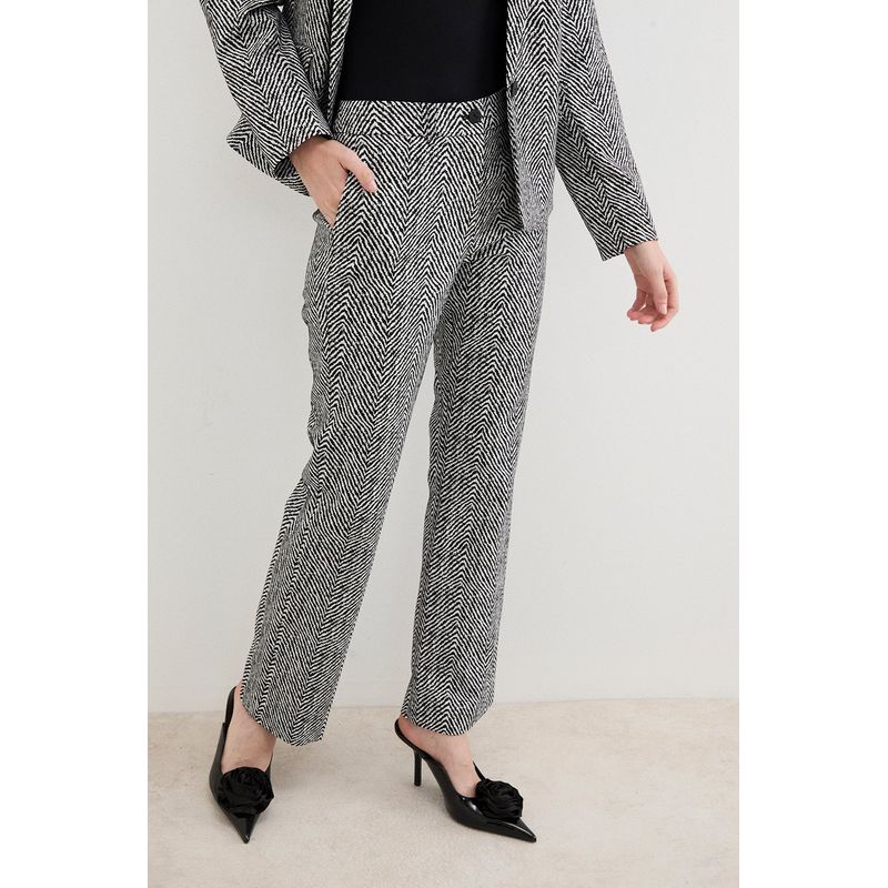 ASH - Pantalon Negro Mujer Ash