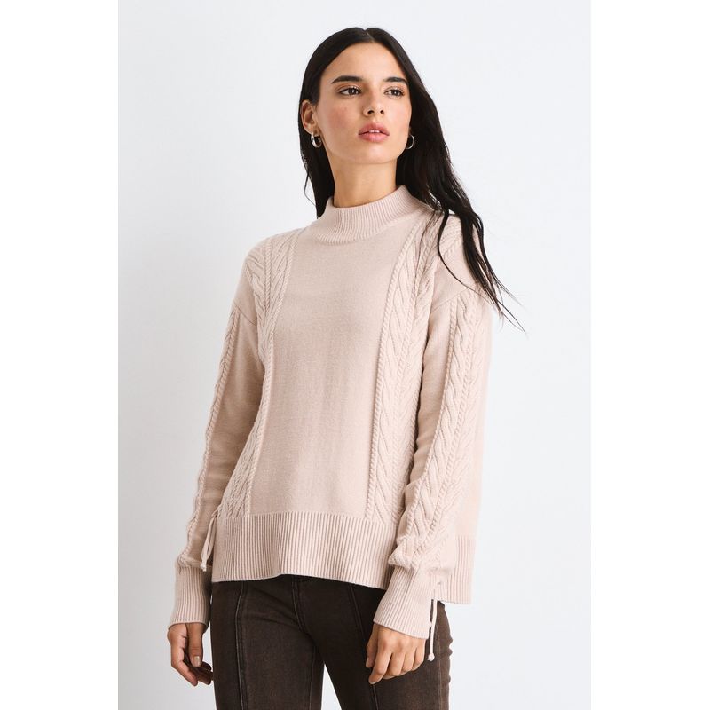 IO - Sweater Beige Mujer Io