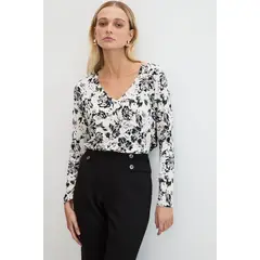 ASH - Polera Manga Larga Negro Mujer