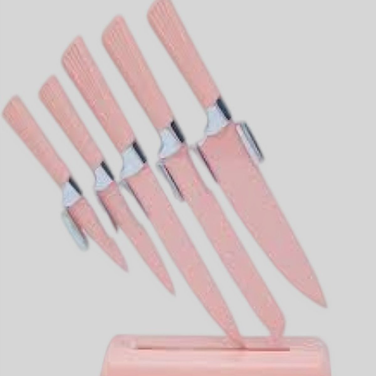 OEM - Set De 5 Cuchillos Rosado