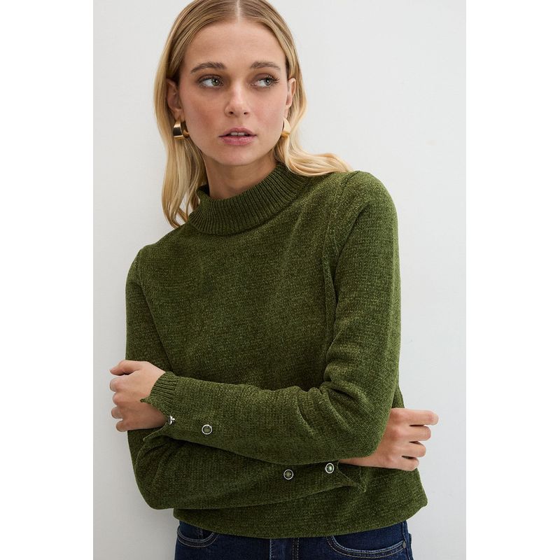 ASH - Sweater Verde Musgo Mujer Ash