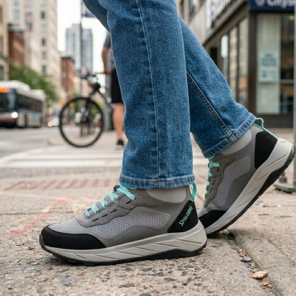 SPALDING - Zapatillas Outdoor Mujer Talus Gris Spalding