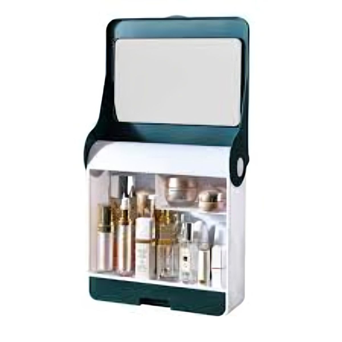 GENERICO - Caja Organizador de Cosméticos Maquillaje VERDE