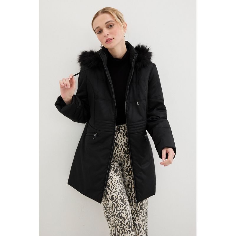 ASH - Parka Negro Mujer Ash
