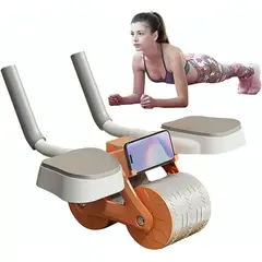 GENERICO - RUEDA RODILLO ABDOMINAL DE REBOTE AUTOMATICO