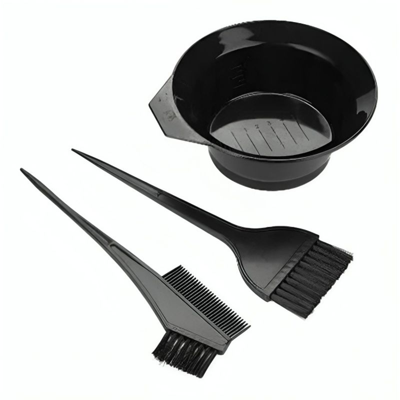 GENERICO - Kit De Tinte Para Tenir El Cabello Brocha Tazón Brocha