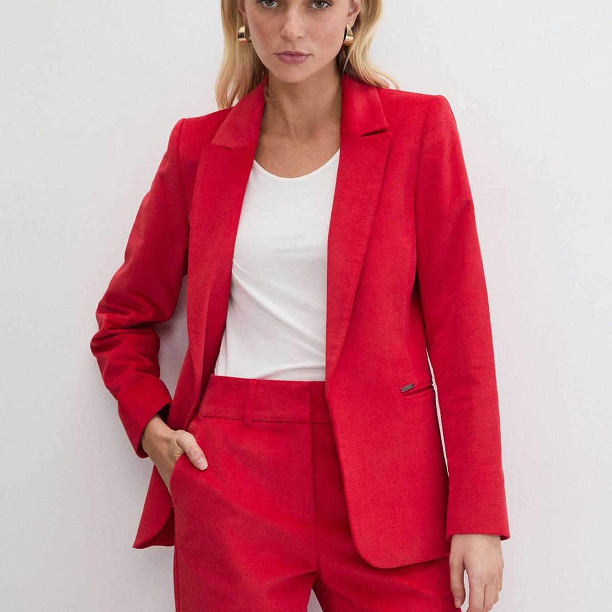 ASH - Blazer Rojo Mujer Ash