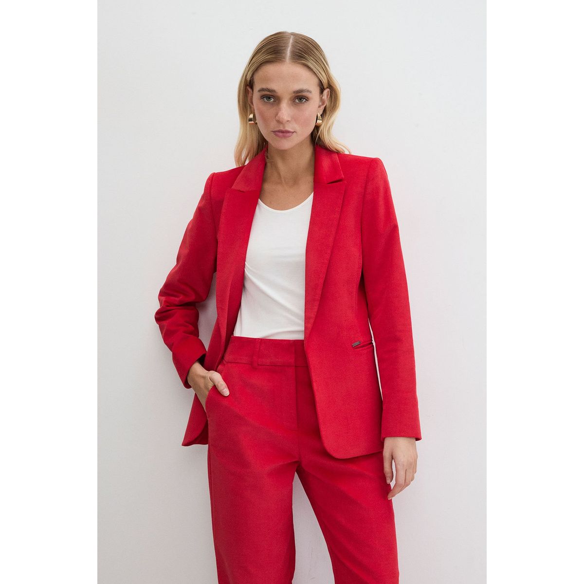 ASH - Blazer Rojo Mujer Ash