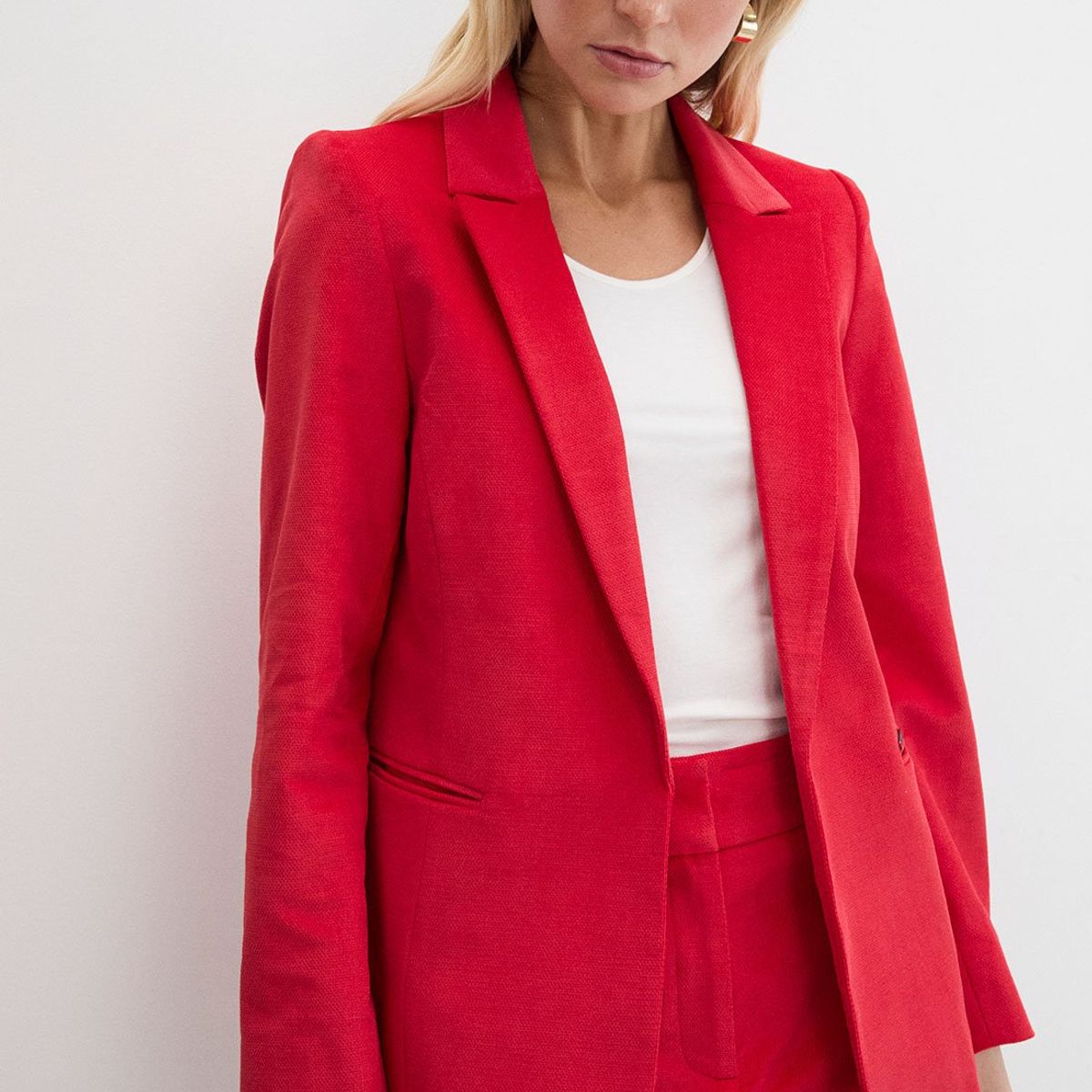 ASH - Blazer Rojo Mujer Ash