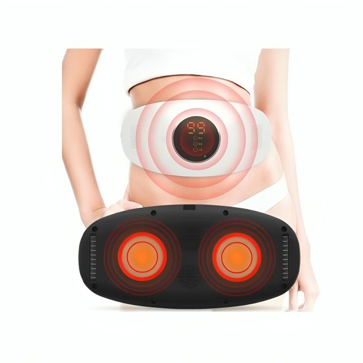 OEM - CINTURON MASAJEADOR FAJA TONIFICADORA  RECARGABLE