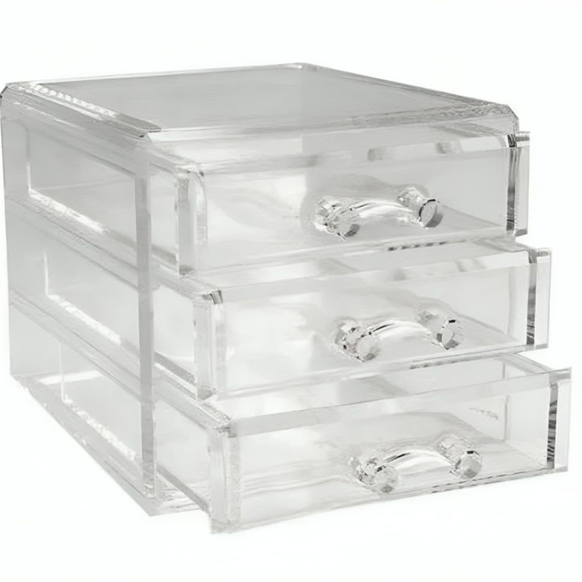 OEM - Caja de almacenamiento joyero de 3 niveles