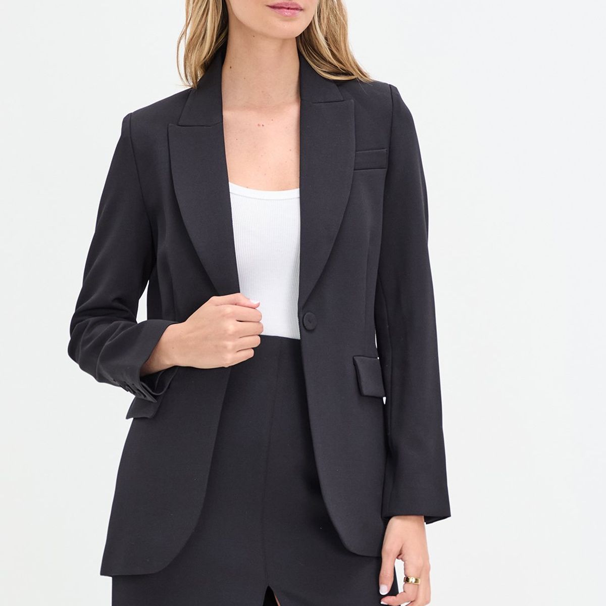 IO - Blazer Negro Mujer Io