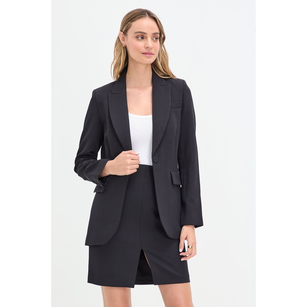 IO - Blazer Negro Mujer Io