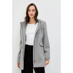 IO - Chaqueton Gris Mujer
