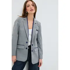 IO - Blazer Azul Marino Mujer