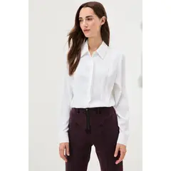 IO - Blusa Manga Larga Crudo Mujer
