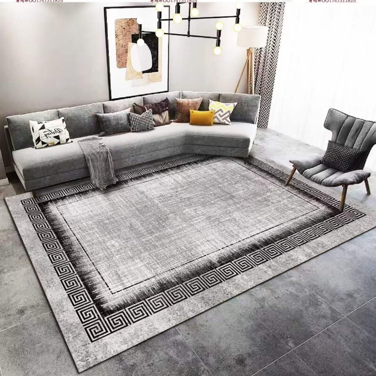 GENERICO - ALFOMBRAS RECTANGULAR CON DISEÑO 200X240 CM ILUSION 3D