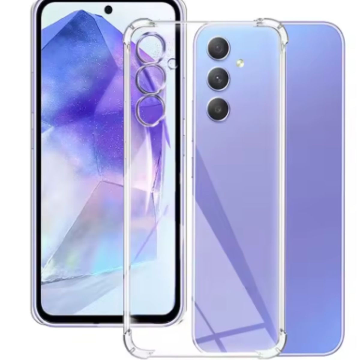 GENERICO - Carcasa Para Samsung A56 5g Transparente Reforzada