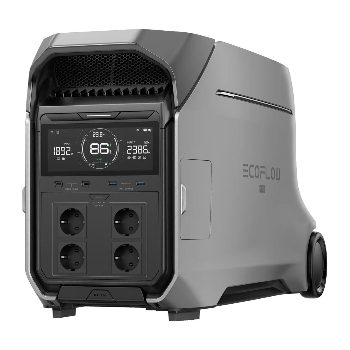 ECOFLOW - Generador EcoFlow Delta Pro 3 4000W 4096Wh