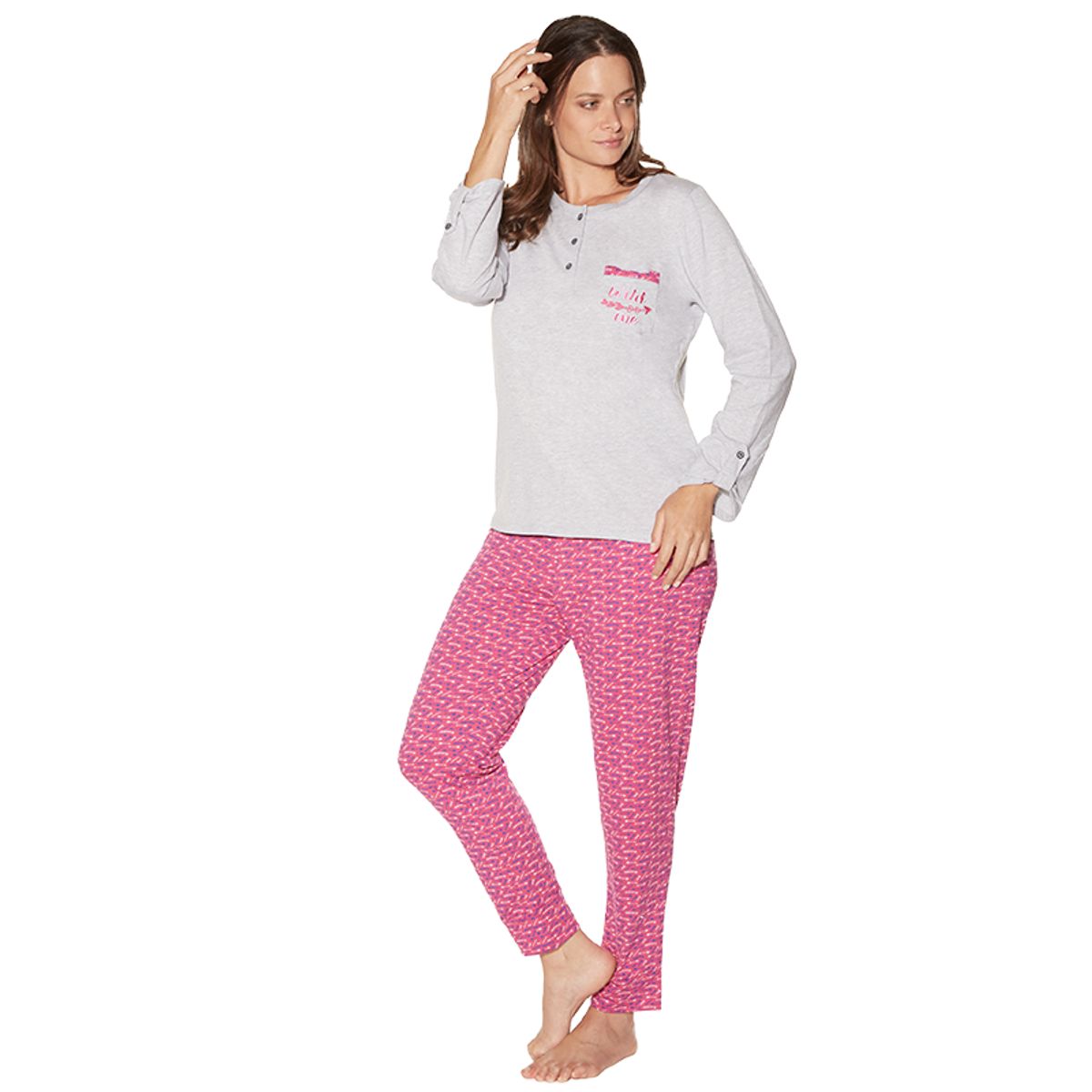 BECKIL - BECKIL COD. 1743 PIJAMA JERSEY CON ESTAMPADO