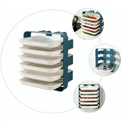 OEM - Estante Soporte Creativo Montado En La Pared De 6 Capas