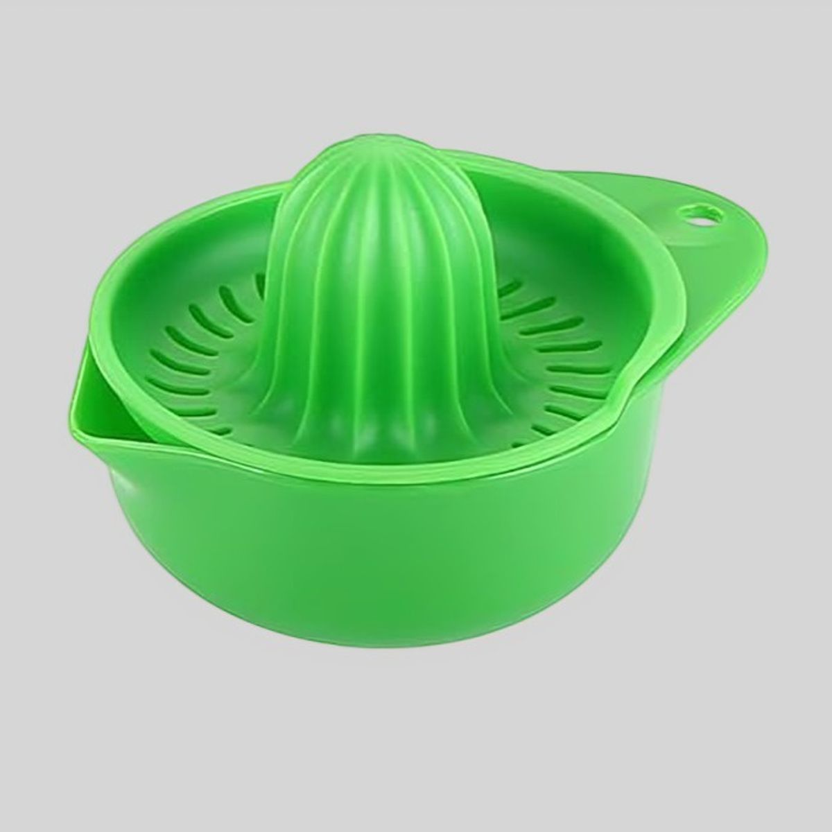 OEM - Exprimidor Saca Jugo Manual De Plástico  VERDE