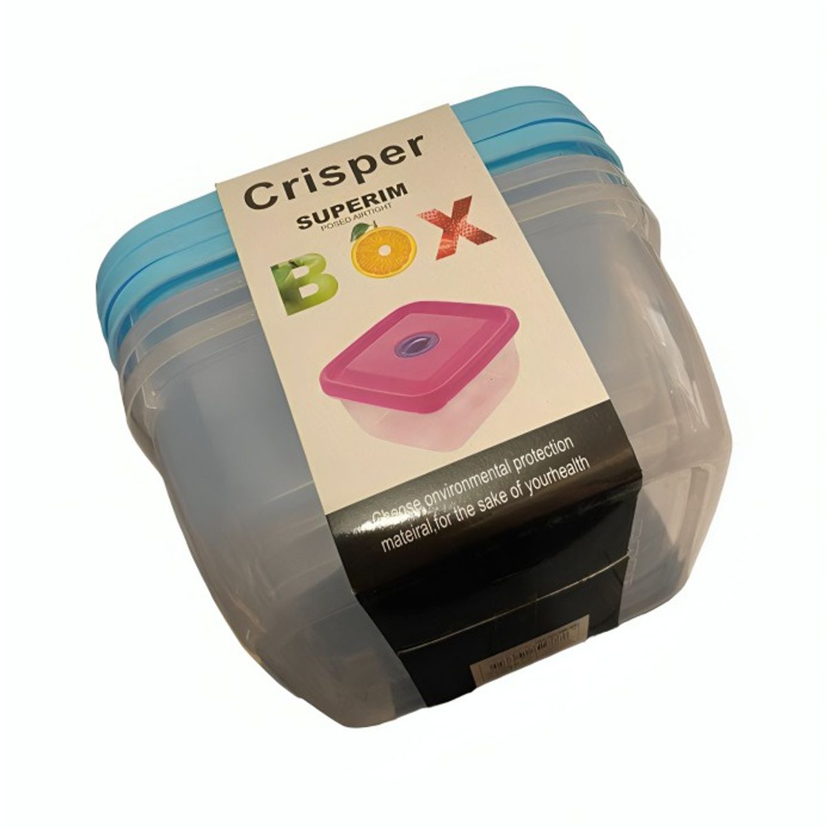 OEM - Set De 03 Envases Organizador Comida 16x16x8