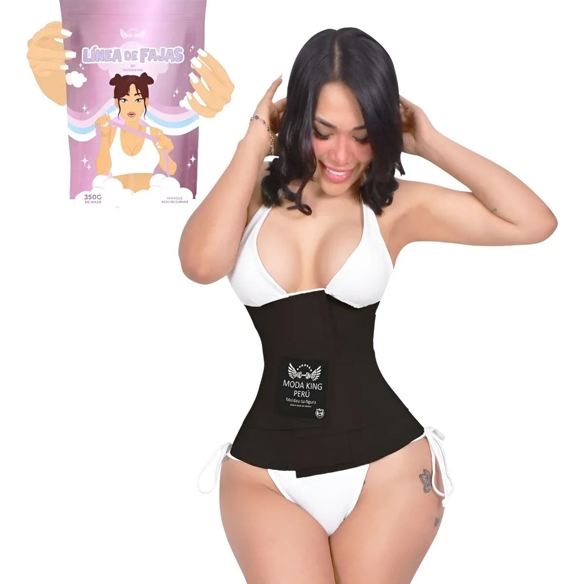 MODA KING - Cinturilla Faja Reloj de Arena Original Moda King Perú