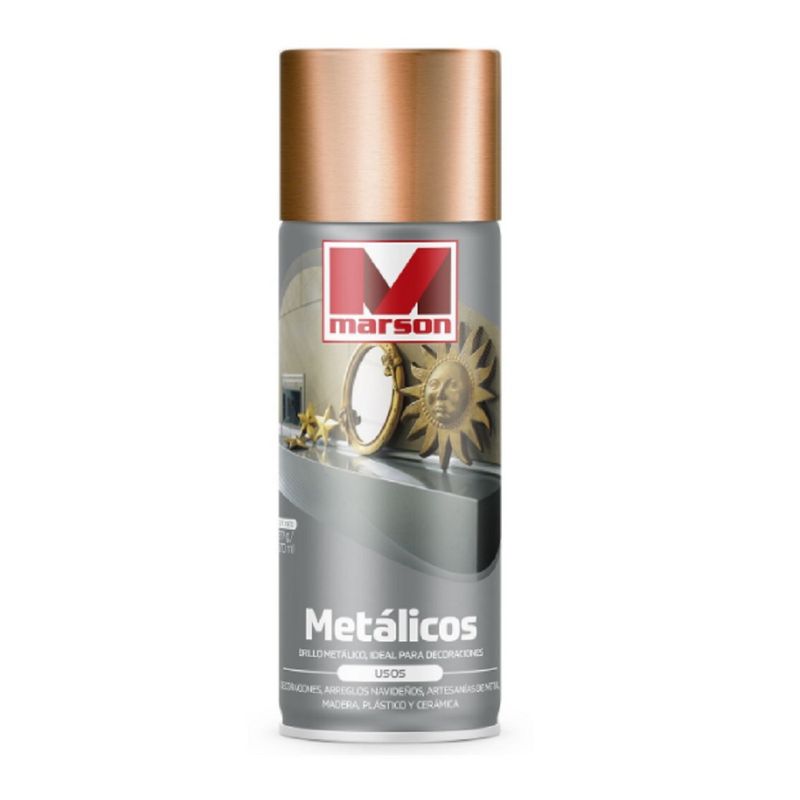 MARSON - PINTURA EN SPRAY METALIZADO COBRE MARSON 485ML.