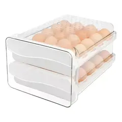OEM - Organizador De Huevos Caja Para 40 Huevos 2 Niveles