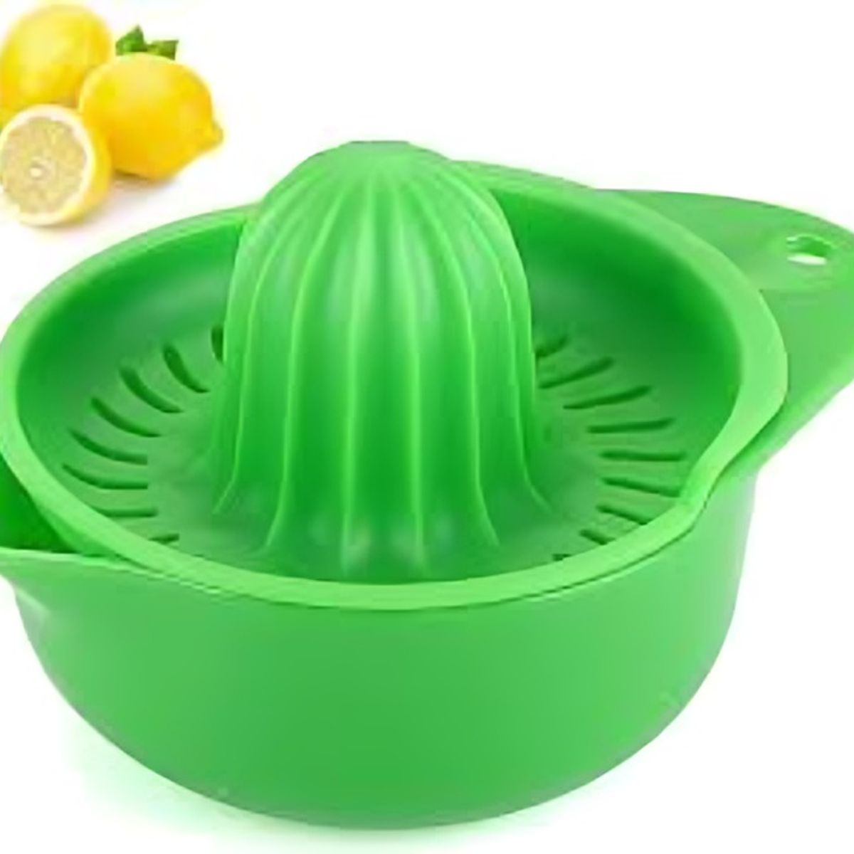 OEM - Exprimidor Saca Jugo Manual De Plástico  VERDE