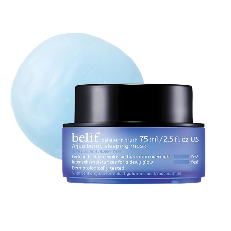 BELIF - Mascarilla Facial Hidratante Nocturna Belif Aqua Bomb 75ML