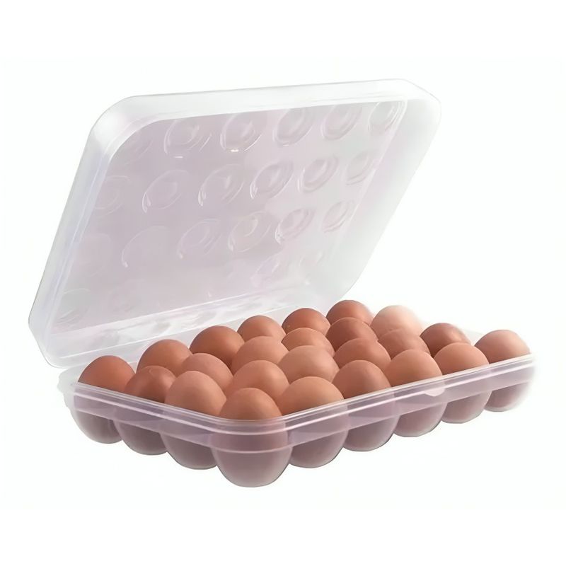 OEM - PORTA HUEVOS PLASTICO PARA 24  HUEVOS