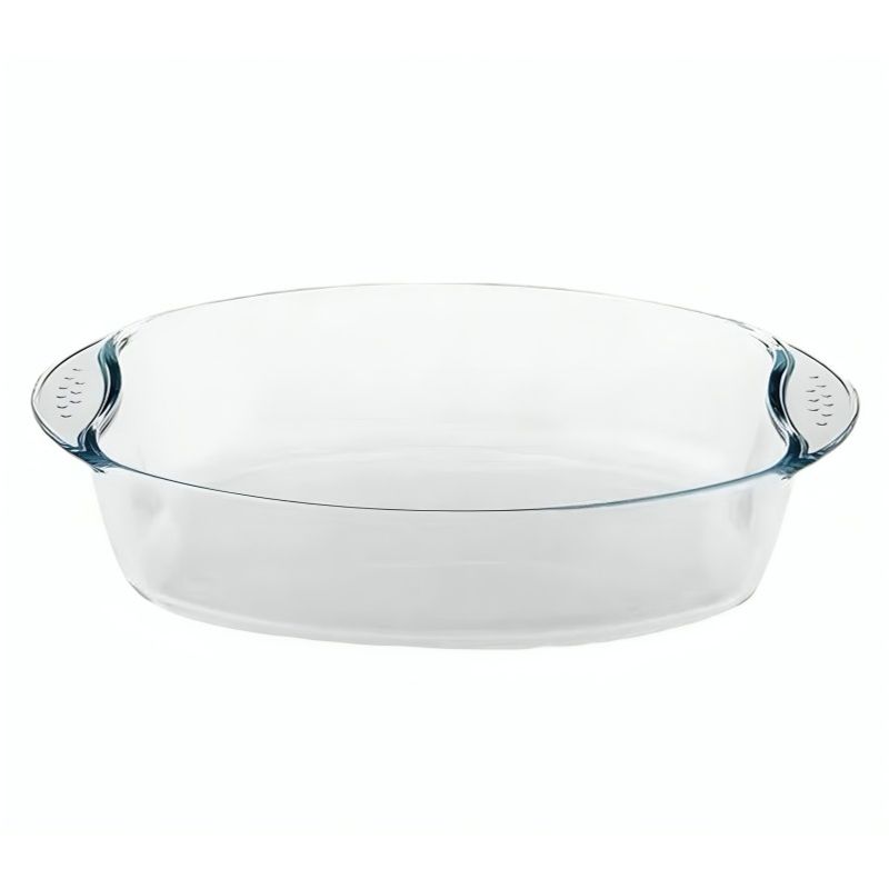 OEM - Fuente Ovala De Vidrio Sin Tapa 3300ml
