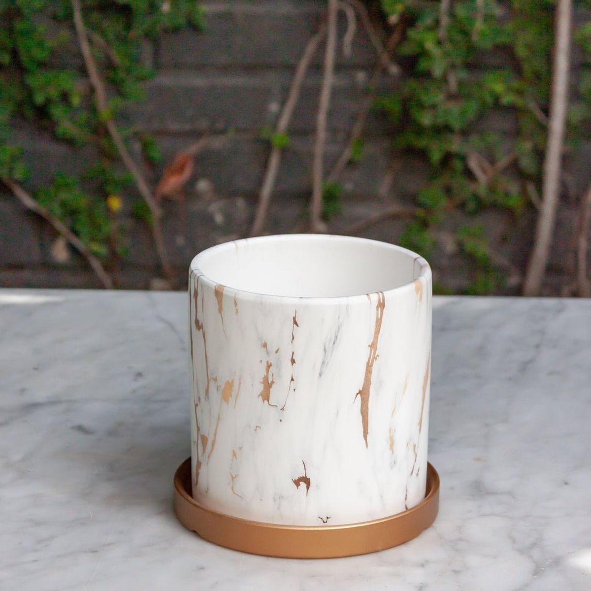 PLANT ME - Nordico Blanco M Macetero de Ceramica