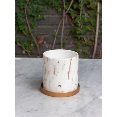 Imagen 2 del producto Nordico Blanco M Macetero de Ceramica