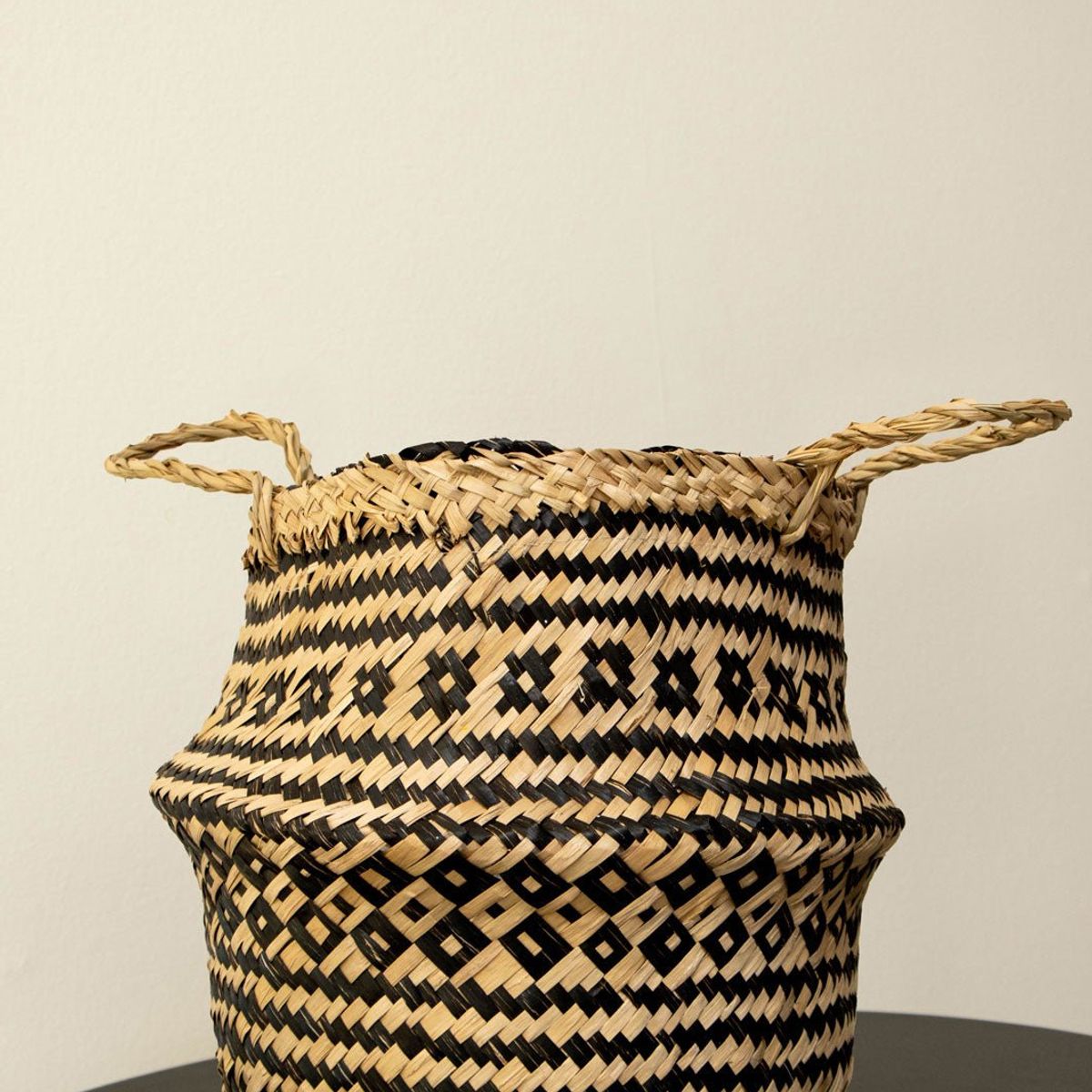 PLANT ME - Canasto Santorini Negro XL