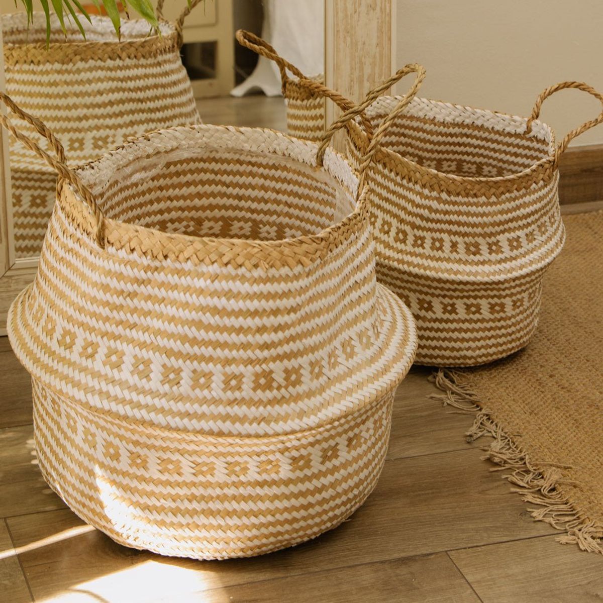 PLANT ME - Canasto Santorini Blanco L