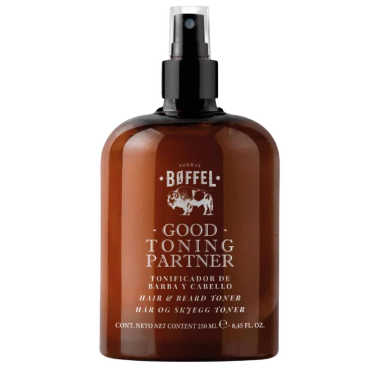 BOFFEL - Tonico Partner Boffel Barba y Cabello 250ml Suave y Sedoso