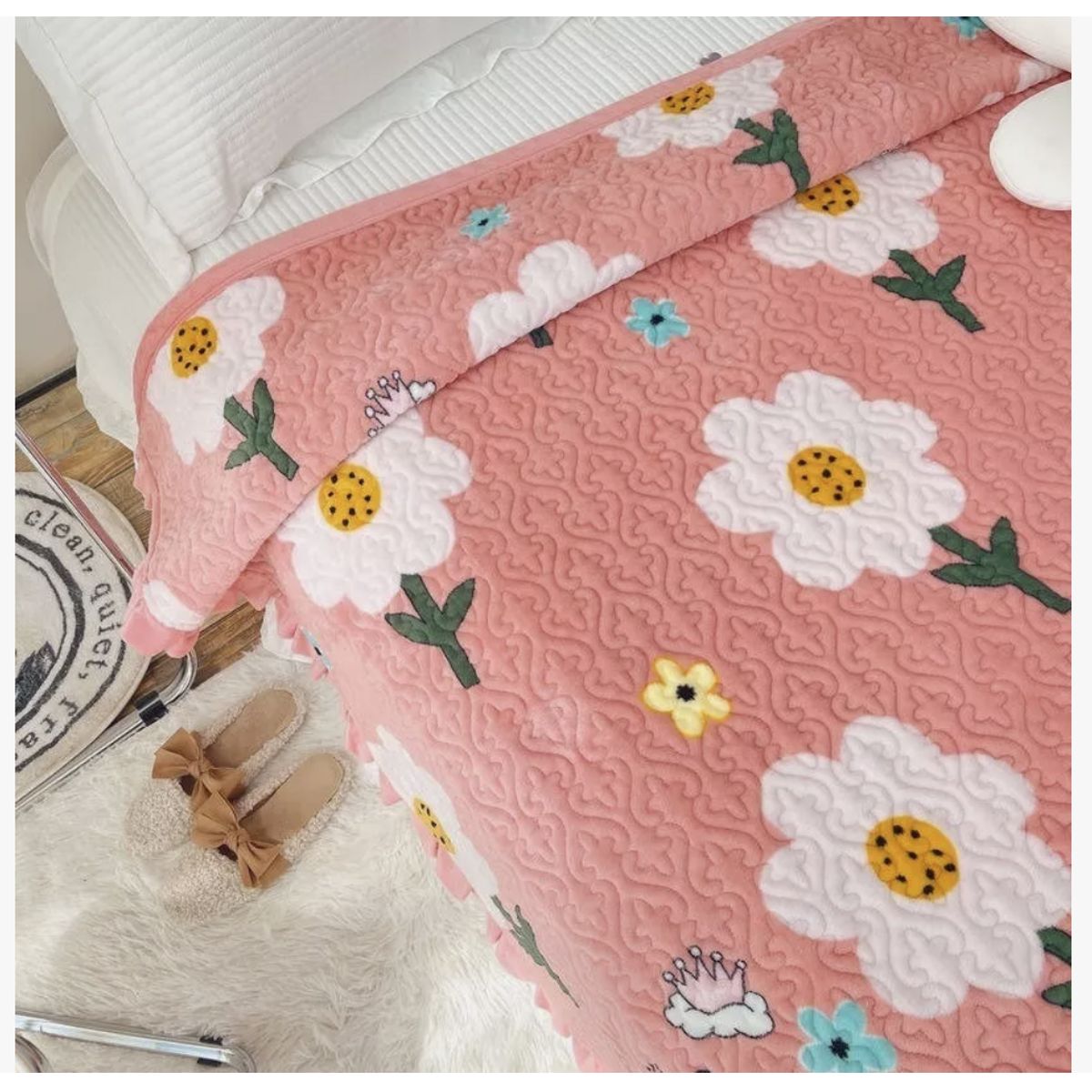 HOMER DESIGN - Cubrecama Cobertor Quilt 2 Plazas Homerdesgincl Hmcg6