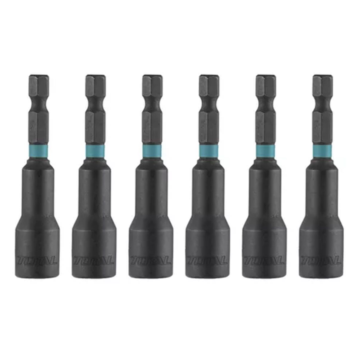 TOTAL TOOLS - Adaptadores Para Taladro Punta Magnetica 6 Piezas Total