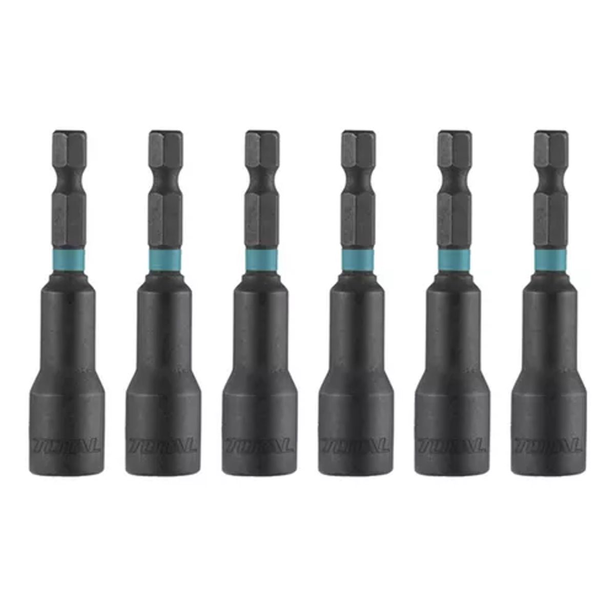 TOTAL TOOLS - Adaptadores Para Taladro Punta Magnetica 6 Piezas Total