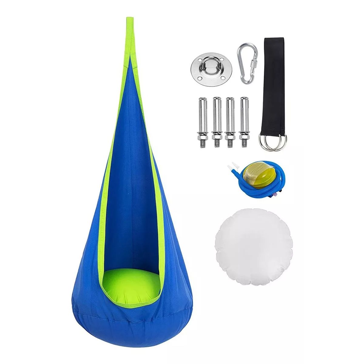 GENERICO - Columpio Sensorial Hamaca Niños Interior Y Exterio Con Cojín