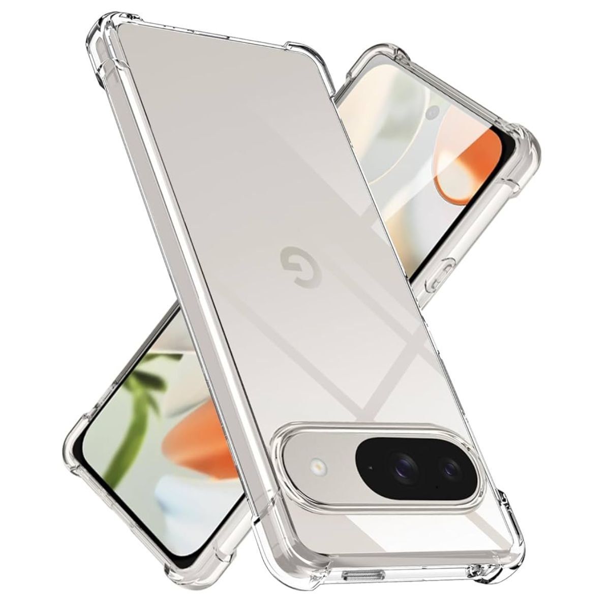 GENERICO - Carcasa para Google 9 Pro XL Transparente Reforzada Antigolpes