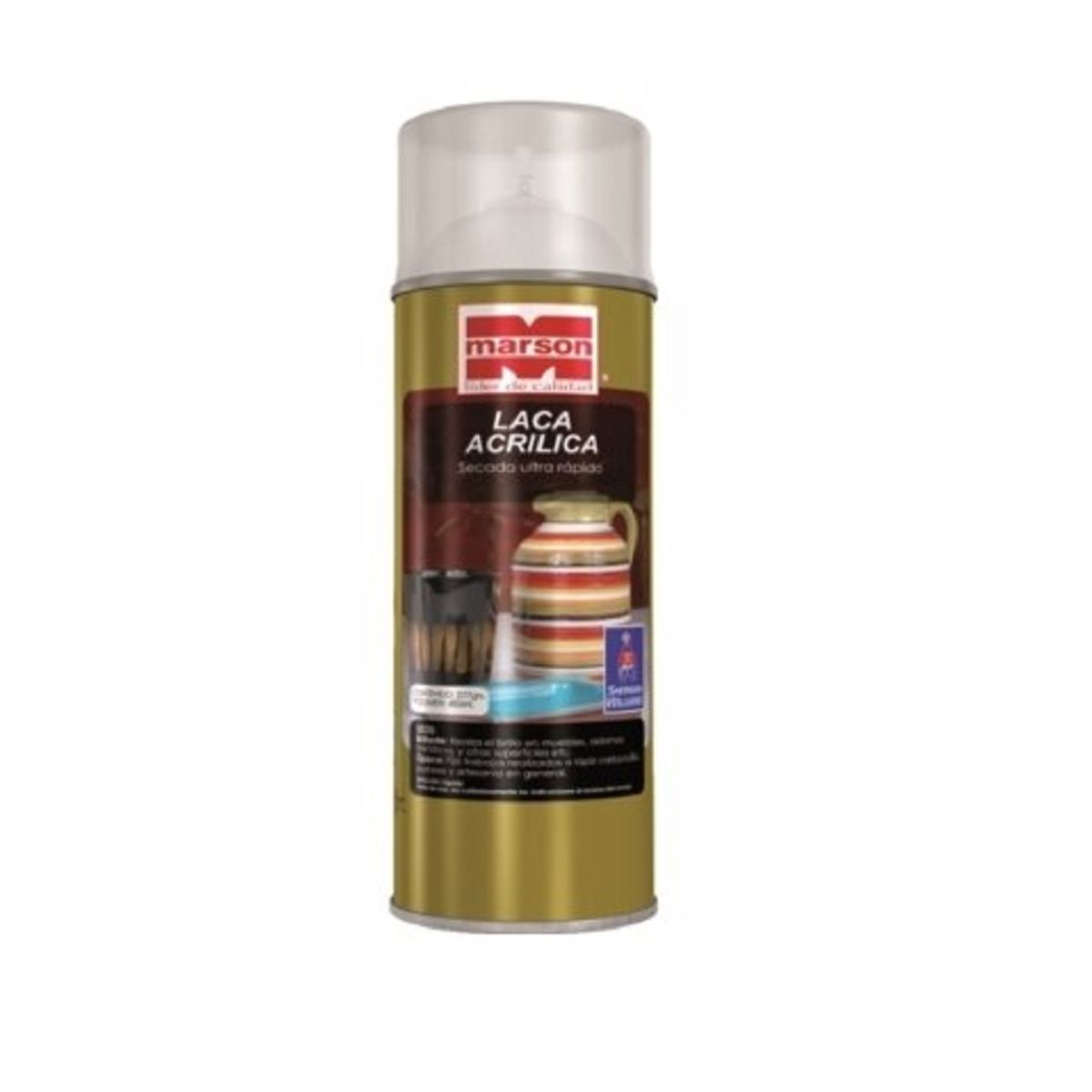 MARSON - SPRAY LACA ACRILICA BRILLANTE INCOLORO 485ML MARSON